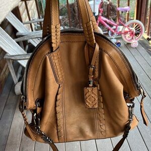 EUC - Looks like a Givenchy nightingale bag! OrYANY - taupe leather lg bag